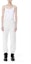 Lookbook (Women) WE11DONE White Loose Fit Jogger Sweatpants. WD-PT3-21-578-W-WH