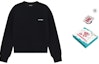 Buy (Women) WE11DONE Basic Letter Pullover Sweater Black Long Sleeve WD-KT2-24-601-W-BK