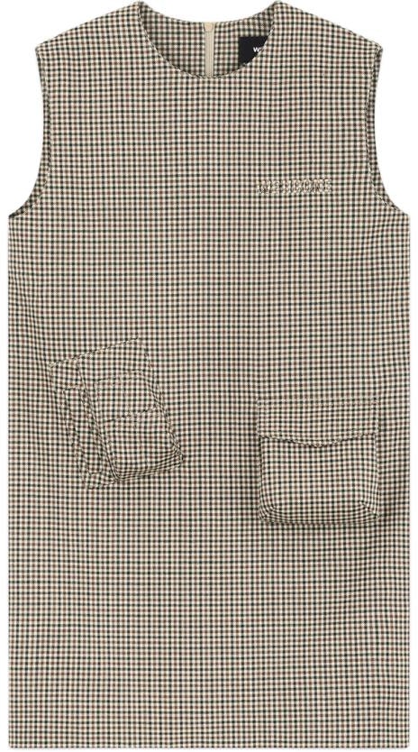 women-we-11-done-beige-plaid-letter-mini-sleeveless-dress-fashion-wd-op-2-24-122-w-bg