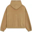 Lookbook (Women) WE11DONE Embroidered Logo Long Sleeve Zip Jacket Camel Color WD-TJ2-24-868-U-BG