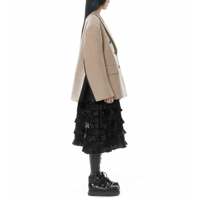 Purchase (W) WE11DONE 2021秋冬 双排扣西装外套 卡其色 WD-JK3-21-015-W-BG