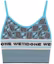 Order (W) WE11DONE FW21 Atasan Tank Rajut Garis Biru WD-KE3-21-628-W-SK