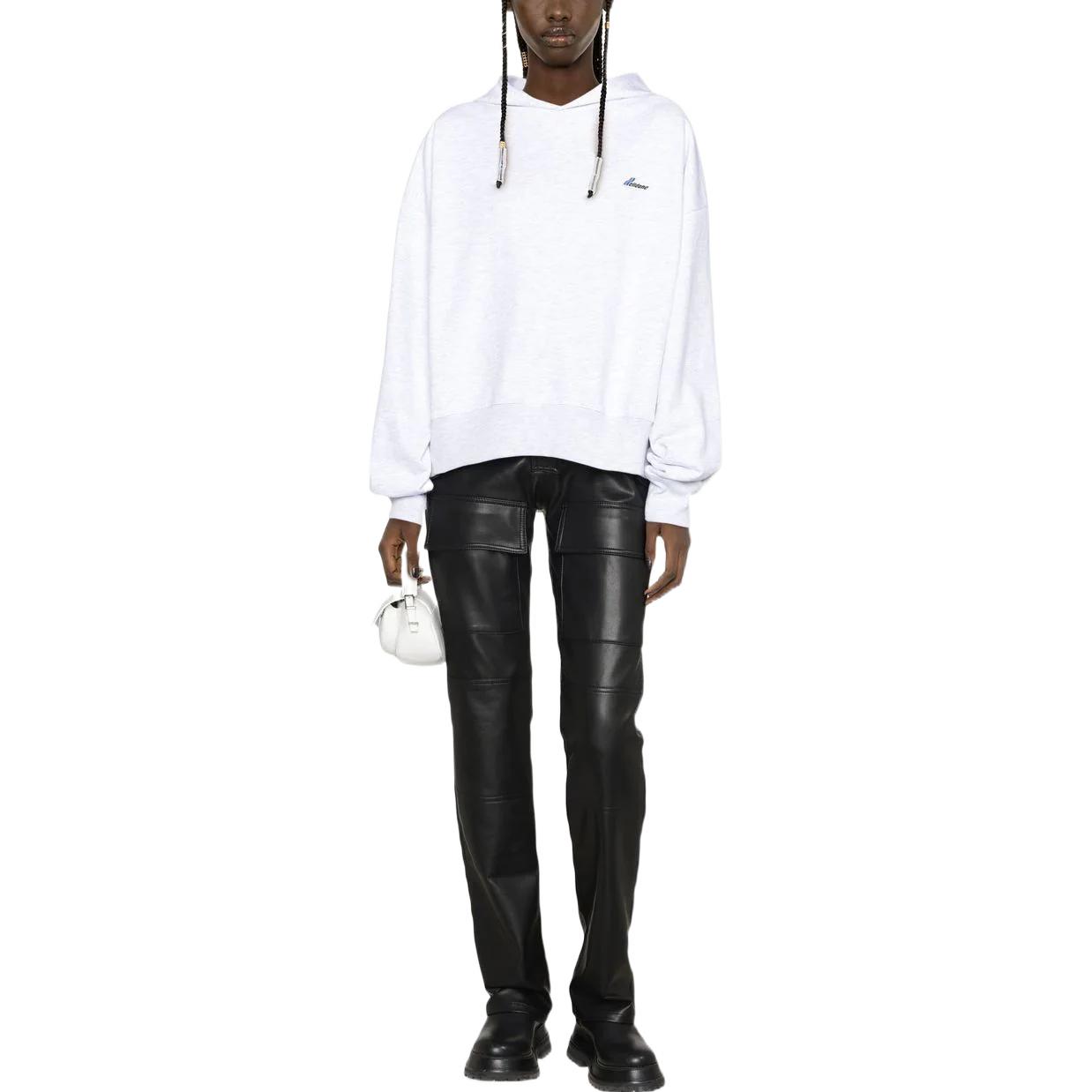 (Women) WE11DONE FW22  White Pullover Hoodie with Logo. WD-TH3-22-714-U-GY 圖 3