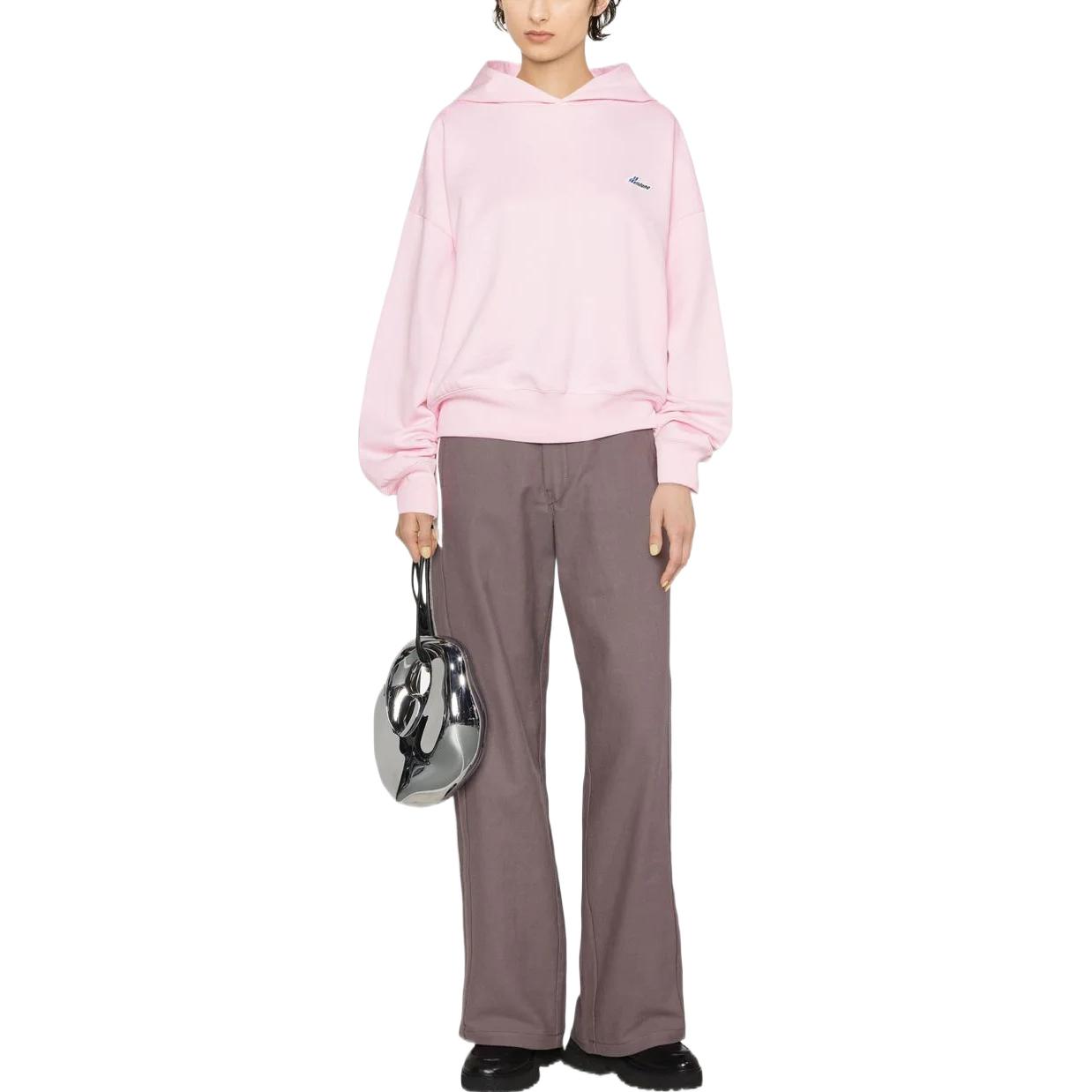 (Women) WE11DONE FW22 Pink Pullover Sweatshirt with Logo for Women. WD-TH3-22-714-U-PK 圖 3