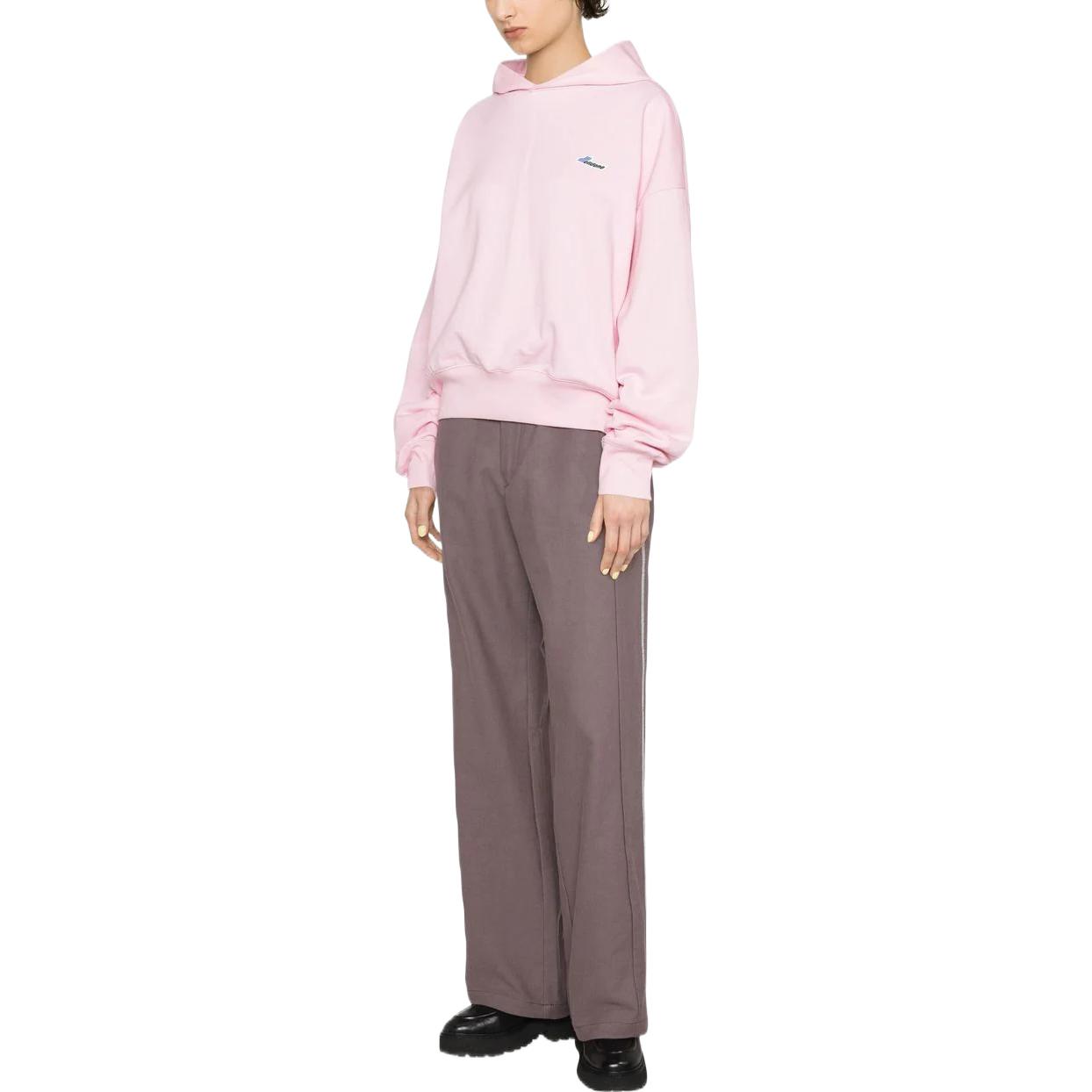 (Women) WE11DONE FW22 Pink Pullover Sweatshirt with Logo for Women. WD-TH3-22-714-U-PK 圖 5