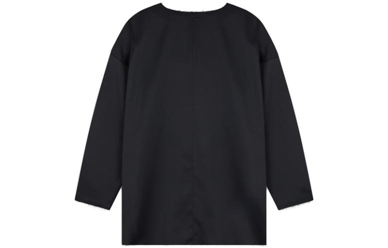 (Women) WE11DONE FW23  Black Graphic Print Oversized Long Sleeve Shirt. WD-SH3-23-184-U-BK 圖 3