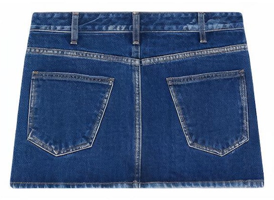 (W) WE11DONE FW23 仿舊低腰迷你牛仔裙時尚款式 WD-DS3-22-372-W Lookbook (W) WE11DONE FW23 仿舊低腰迷你牛仔裙時尚款式 WD-DS3-22-372-W