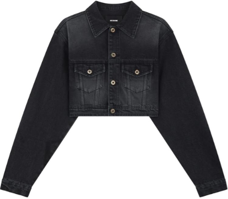 women-we-11-done-fw-24-cropped-faded-button-up-long-sleeve-black-jacket-wd-dj-2-24-337-w-bk