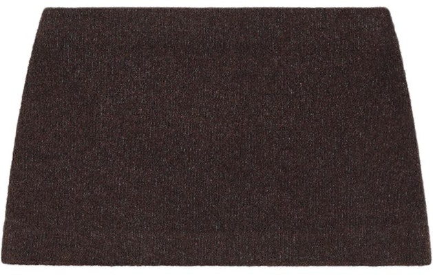 (Women) WE11DONE FW24 Circle Knit Mini Skirt with Crystal Logo Brown (). WD-KS2-24-635-W-BR Lookbook (Women) WE11DONE FW24 Circle Knit Mini Skirt with Crystal Logo Brown (). WD-KS2-24-635-W-BR