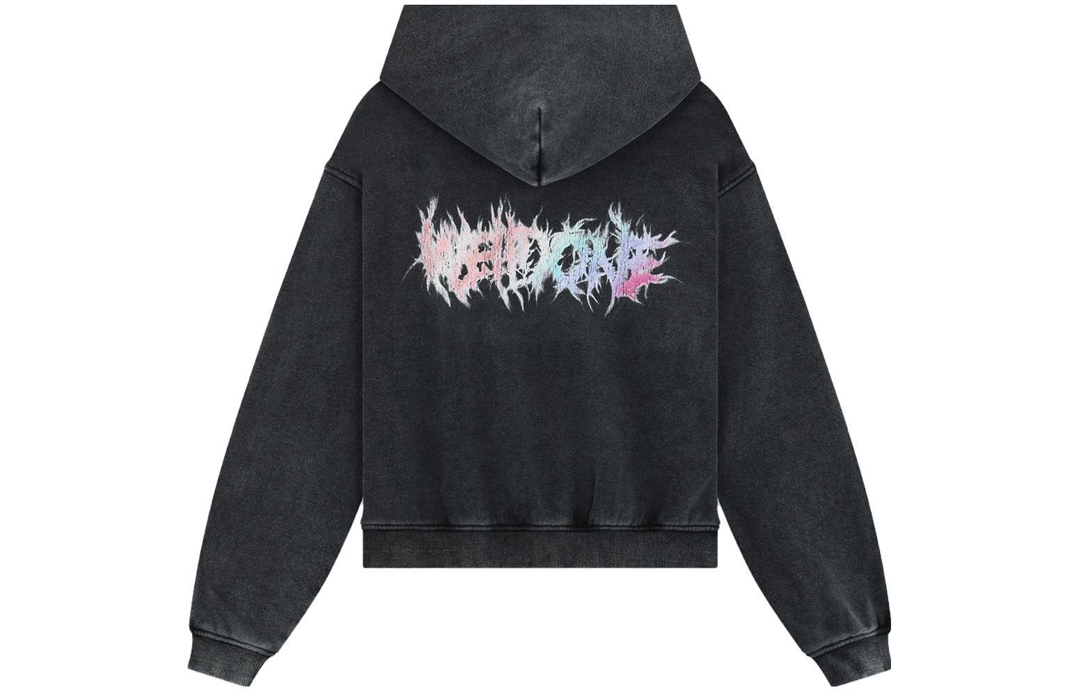 (Women) WE11DONE Heart-Shaped Washed Hoodie Black WD-TH3-23-806-U-BK 圖 3