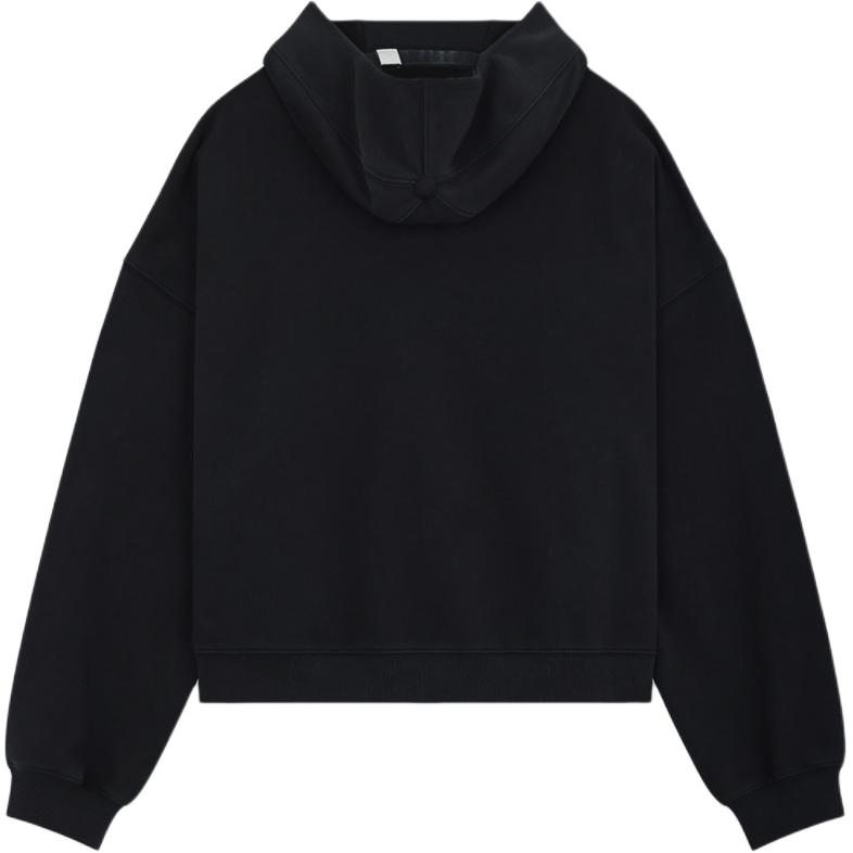 (Women) WE11DONE Logo Embroidered Oversized Long Sleeve Sweatshirt  Black. WD-TJ2-24-853-U-BK 圖 3