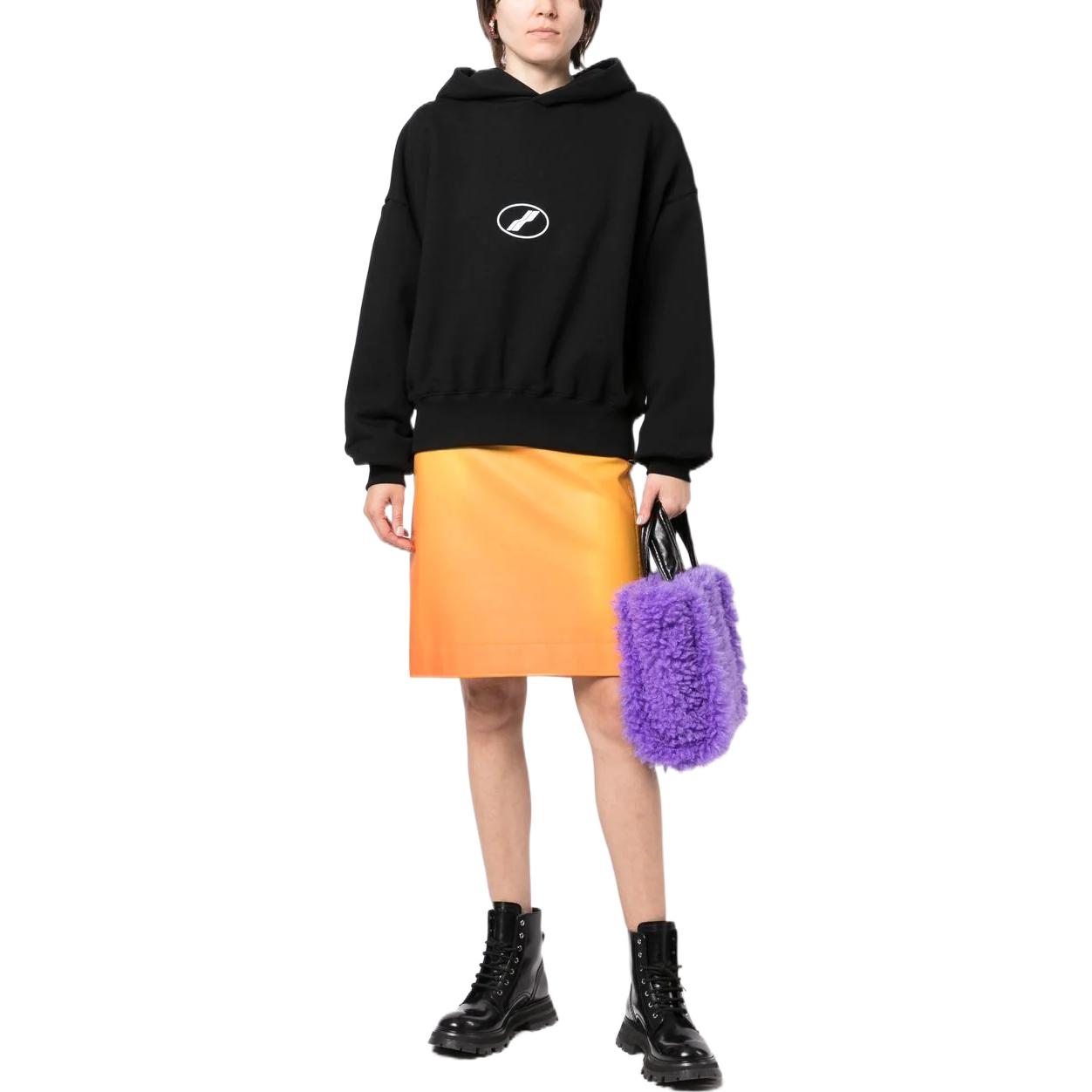 (Women) WE11DONE Logo Printed Hoodie Black . WD-TH3-22-850-U-BK 圖 3