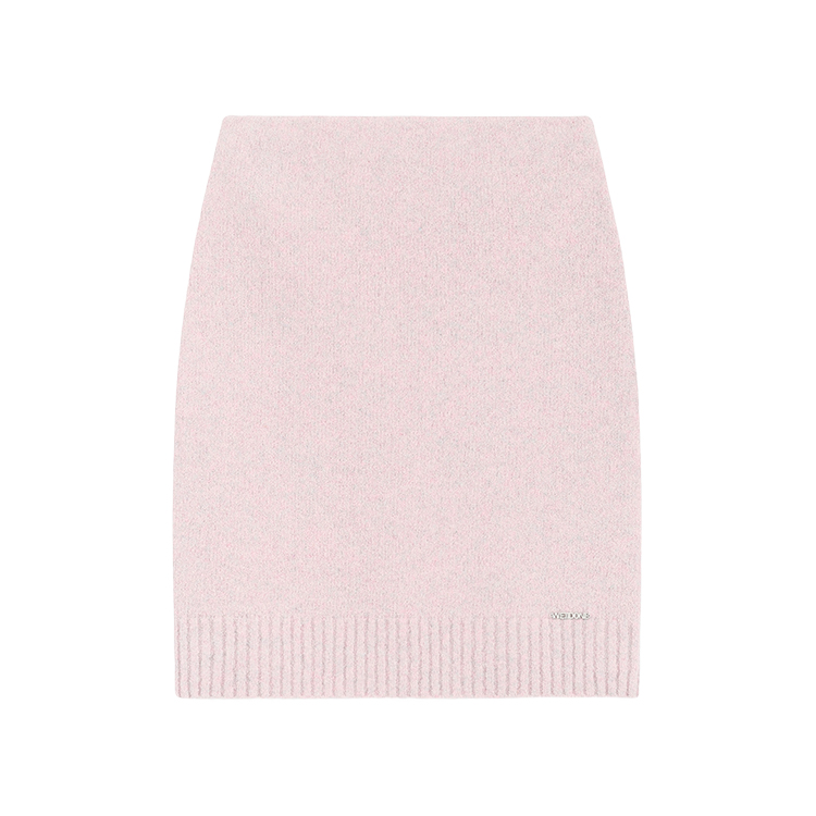 (Women) WE11DONE Slim Fit Knitted Midi Dress Women’s Light Pink WD-KS2-24-612-W-LP