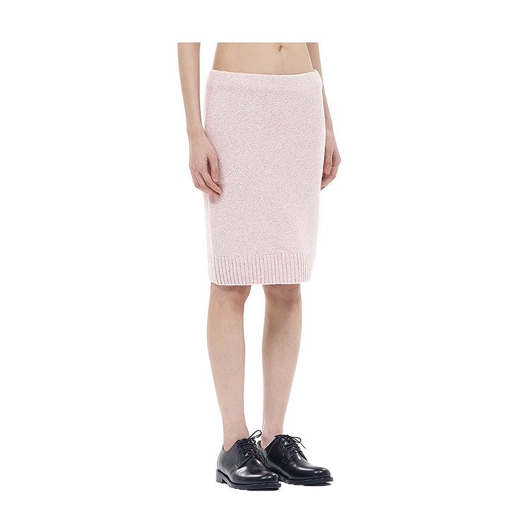 Purchase (Women) WE11DONE Slim Fit Knitted Midi Dress Women’s Light Pink WD-KS2-24-612-W-LP