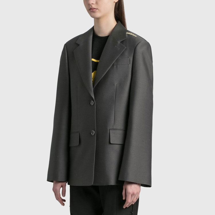 Shop (W) WE11DONE SS21 灰色超大版型西裝外套 WD-JK0-21-026-W-CH