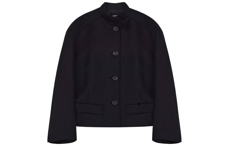 (Women) WE11DONE SS22 Black  Single-Breasted Padded Shoulder Jacket WD-JK1-22-102-W-BK 圖 2