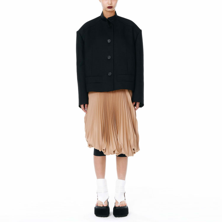 (Women) WE11DONE SS22 Black  Single-Breasted Padded Shoulder Jacket WD-JK1-22-102-W-BK 圖 4