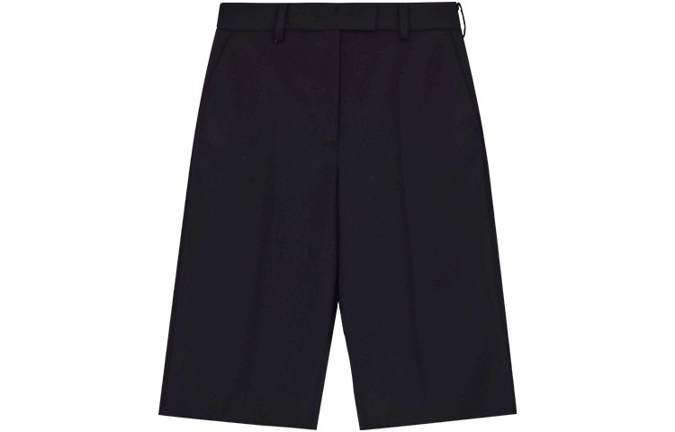 Order (Women) WE11DONE SS22 High-Waisted Casual Shorts Women Matte Black WD-PT1-22-266-W-MB