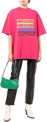 (W) WE11DONE SS22 重疊標誌印花粉色圓領T恤 WD-TT1-22-652-U-HP Lookbook (W) WE11DONE SS22 重疊標誌印花粉色圓領T恤 WD-TT1-22-652-U-HP