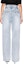 Shop (Women) WE11DONE SS23 High-Waisted Wide-Leg Jeans Blue WD-DP3-23-354-W-SK