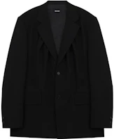 Order (W) WE11DONE SS23 寬鬆純色西裝外套 WD-JK1-23-063-W-BK