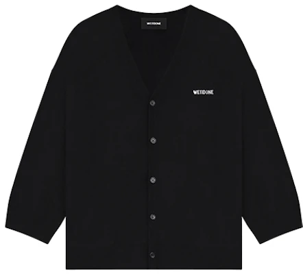 (W) WE11DONE SS23 女款灰色V領針織毛衣 Logo款 - 灰色 WD-KC1-23-666-W-GY Sizing (W) WE11DONE SS23 女款灰色V領針織毛衣 Logo款 - 灰色 WD-KC1-23-666-W-GY