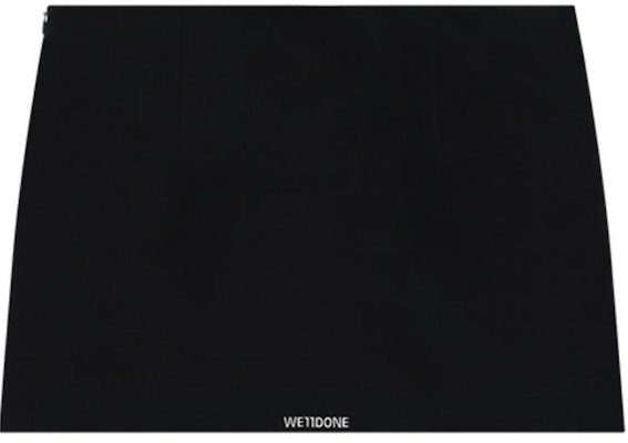 (Women) WE11DONE SS24 Black Mid-Rise Letter Print Casual Skirt. WD-TK1-24-832-W-BK Lookbook (Women) WE11DONE SS24 Black Mid-Rise Letter Print Casual Skirt. WD-TK1-24-832-W-BK