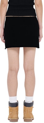 (Women) WE11DONE SS24 Black Mid-Rise Letter Print Casual Skirt. WD-TK1-24-832-W-BK Purchase (Women) WE11DONE SS24 Black Mid-Rise Letter Print Casual Skirt. WD-TK1-24-832-W-BK