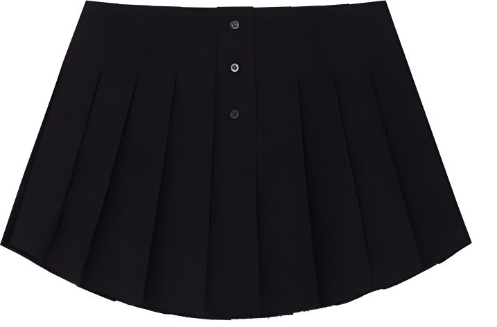 women-we-11-done-ss-24-black-pleated-mini-skirt-casual-solid-color-wd-sk-1-24-243-w-bk
