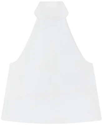 (W) WE11DONE SS24 Atasan Tank Top Satin Halter Neck Putih. WD-BL0-24-176-W-WH Buy (W) WE11DONE SS24 Atasan Tank Top Satin Halter Neck Putih. WD-BL0-24-176-W-WH