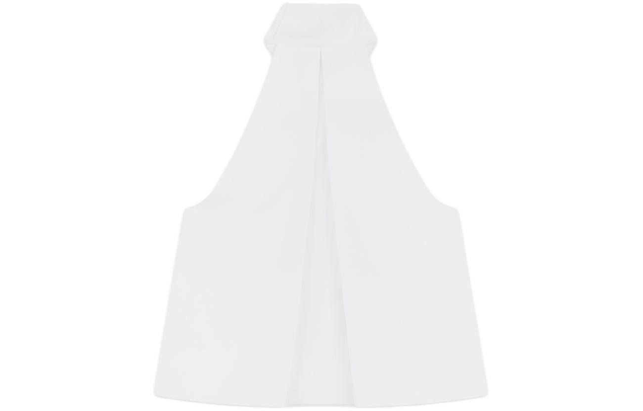 (Women) WE11DONE SS24  White Halter Neck Satin Tank Top WD-BL0-24-176-W-WH 圖 3