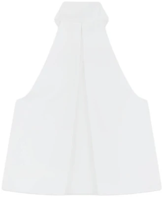 (W) WE11DONE SS24 Atasan Tank Top Satin Halter Neck Putih. WD-BL0-24-176-W-WH Lookbook (W) WE11DONE SS24 Atasan Tank Top Satin Halter Neck Putih. WD-BL0-24-176-W-WH