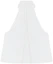 Lookbook (W) WE11DONE SS24 Atasan Tank Top Satin Halter Neck Putih. WD-BL0-24-176-W-WH
