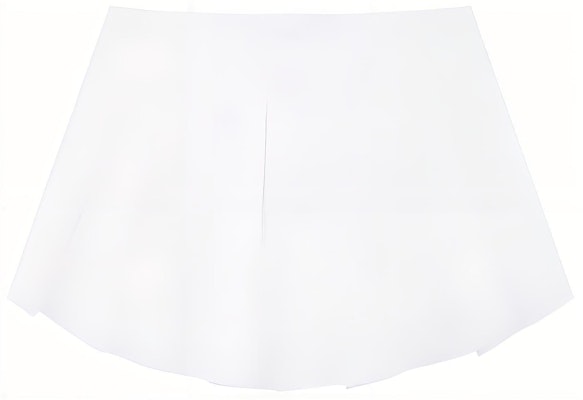 (Women) WE11DONE SS24 White Pleated Mini Skirt Casual Ultra-Short Style. WD-SK1-24-243-W-WH Buy (Women) WE11DONE SS24 White Pleated Mini Skirt Casual Ultra-Short Style. WD-SK1-24-243-W-WH