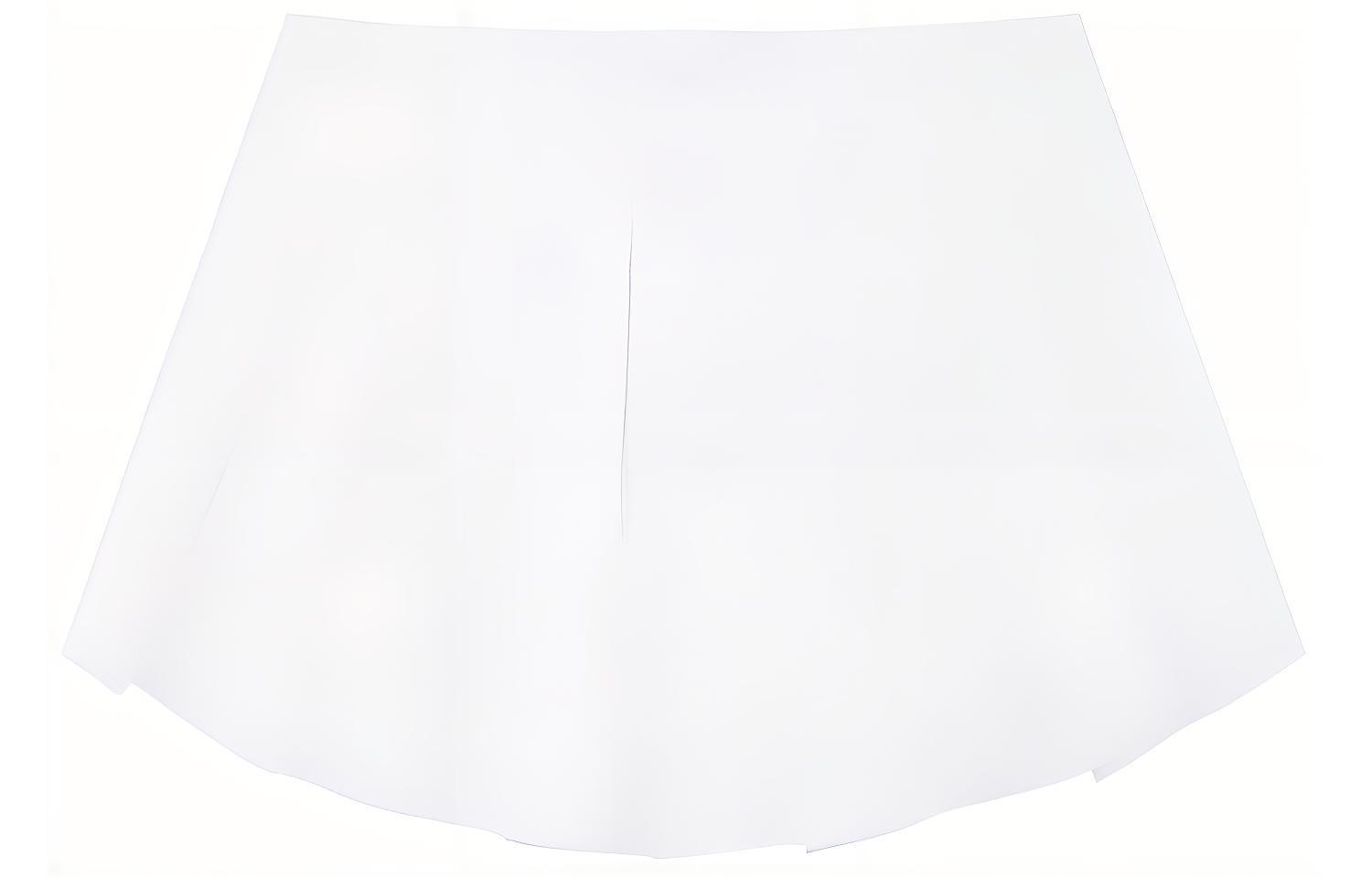 Order (Women) WE11DONE SS24  White Pleated Mini Skirt Casual Ultra-Short Style. WD-SK1-24-243-W-WH