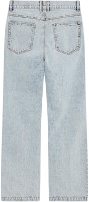 (W) WE11DONE SS24 仿舊低腰長牛仔褲 女 淺藍色 WD-DP0-24-330-W-IC Lookbook (W) WE11DONE SS24 仿舊低腰長牛仔褲 女 淺藍色 WD-DP0-24-330-W-IC