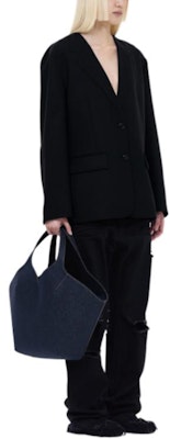 (W) WE11DONE SS24 女士低腰破壞長牛仔褲 黑色 WD-DP0-24-330-W-BK Details for (W) WE11DONE SS24 女士低腰破壞長牛仔褲 黑色 WD-DP0-24-330-W-BK