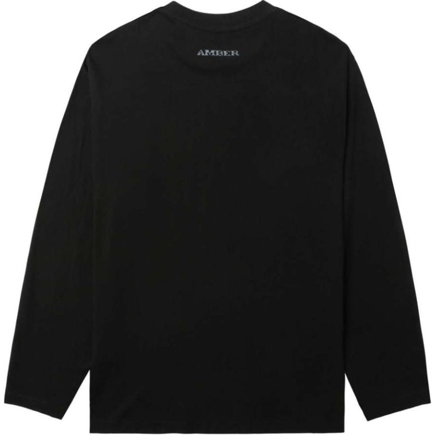 (Women) WE11DONE SS24 Monster Cat Logo Oversized Long Sleeve Drop Shoulder Tee Black WD-TT2-24-905-U-BK 圖 3