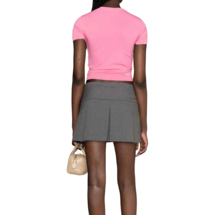 Details for (W) WE11DONE SS24 粉色塗鴉圖案圓領短袖T恤款式 WD-TT1-24-752-W-PK