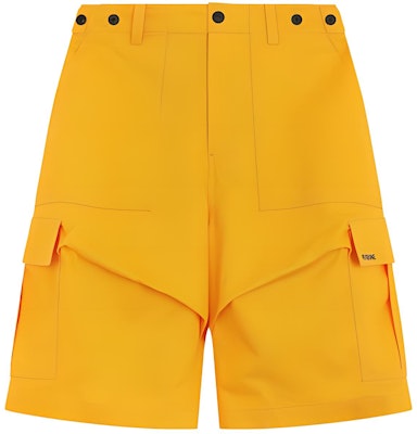 (W) WE11DONE SS24 黃色中腰拉鍊休閒短褲. WD-PT1-24-213-W-YE Buy (W) WE11DONE SS24 黃色中腰拉鍊休閒短褲. WD-PT1-24-213-W-YE