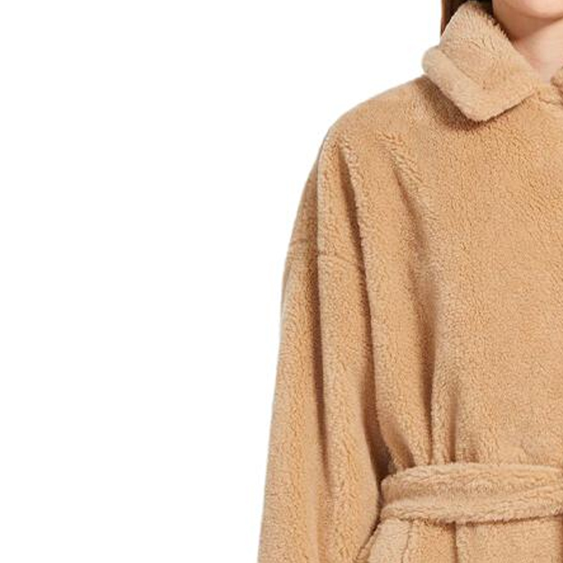 Details for (W) WEEKEND MaxMara 米色系带羊毛感大衣配简约翻领设计 5081074106-005