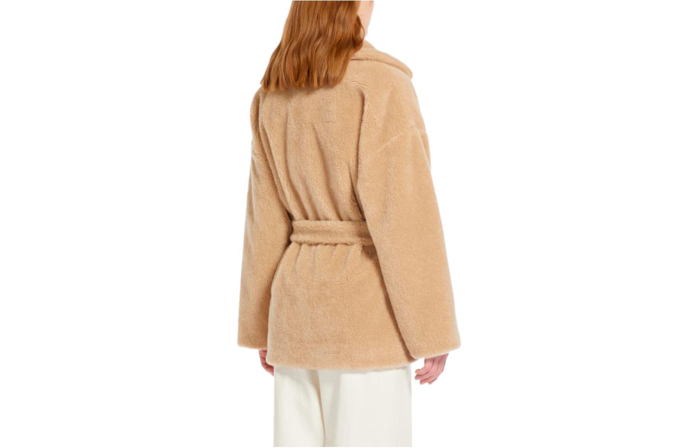 Lookbook (W) WEEKEND MaxMara 米色系带羊毛大衣 带领细节. 5081074106