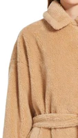 Details for (W) WEEKEND MaxMara 米色羊毛腰帶大衣附領口設計。 5081074106
