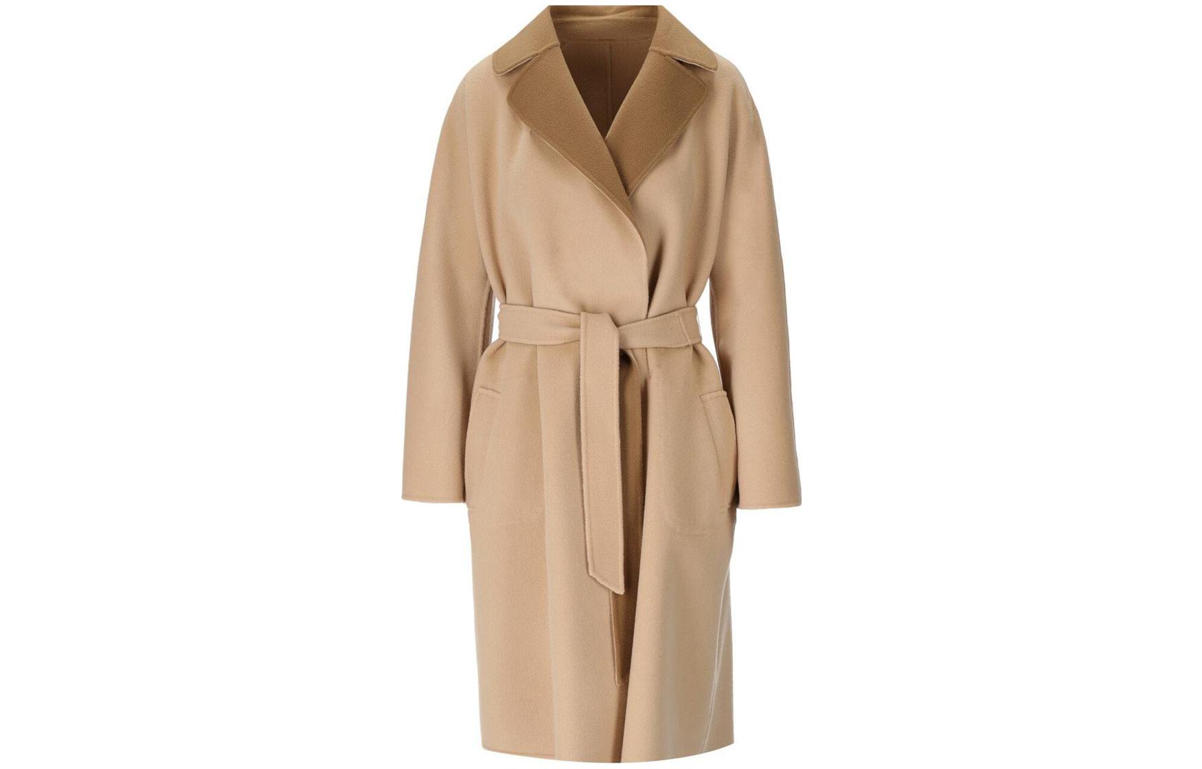 Lookbook (W) WEEKEND MaxMara 米色中长款腰带休闲大衣 2350160239600-021