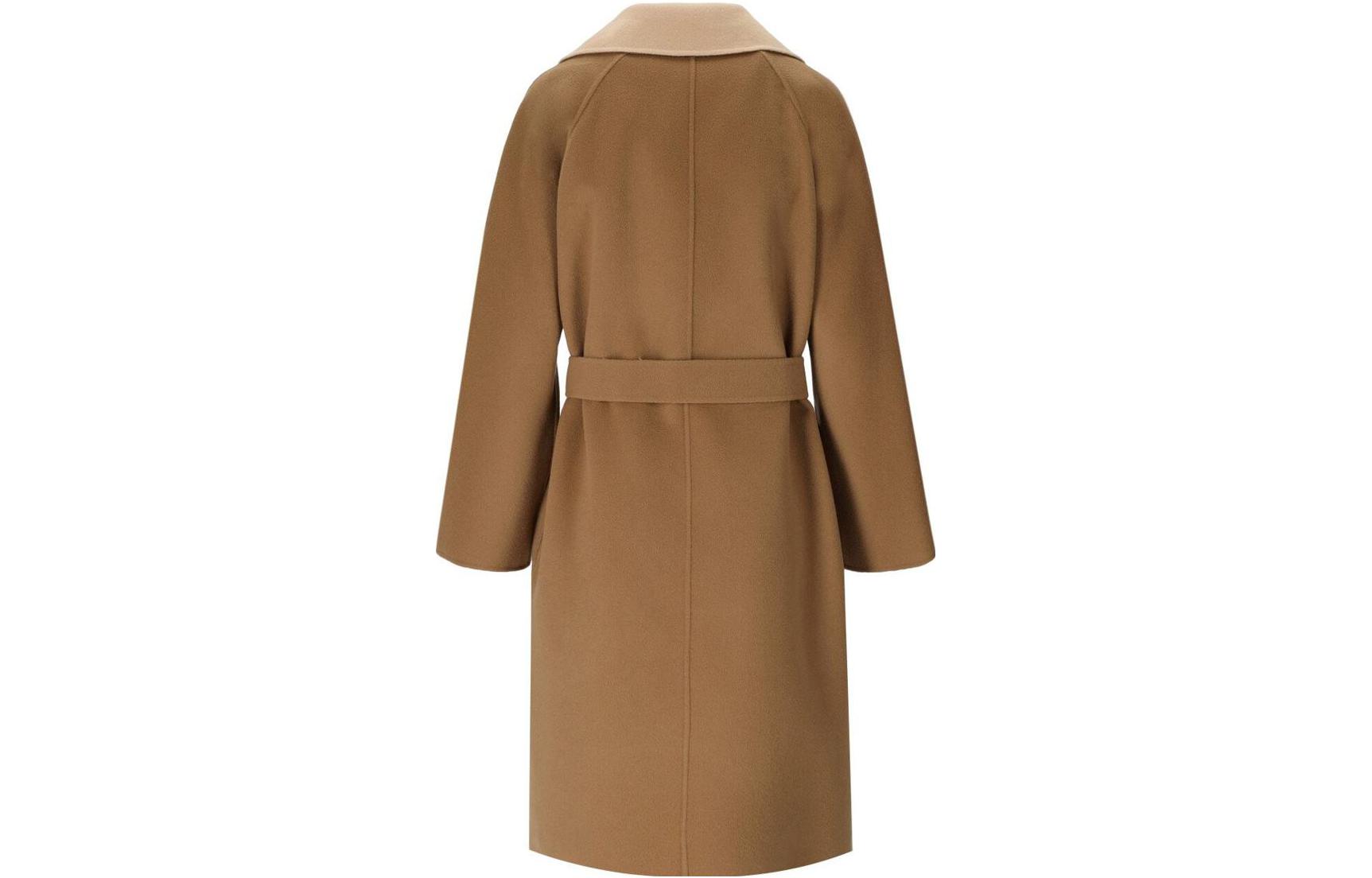 Shop (W) WEEKEND MaxMara 米色中长款腰带休闲大衣 2350160239600-021