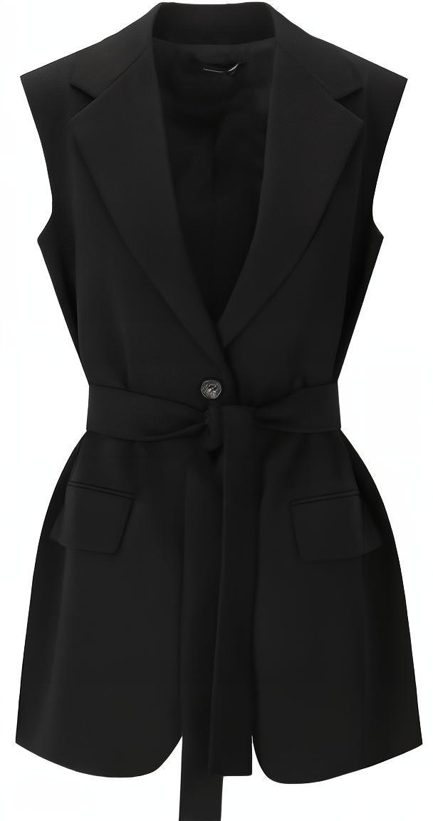 women-weekend-max-mara-black-sleeveless-slim-fit-single-breasted-blazer-2359160239600-003
