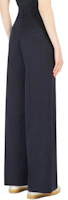 Purchase (W) WEEKEND MaxMara 黑色休閒直筒褲 寬鬆版型長褲 5136044106-001