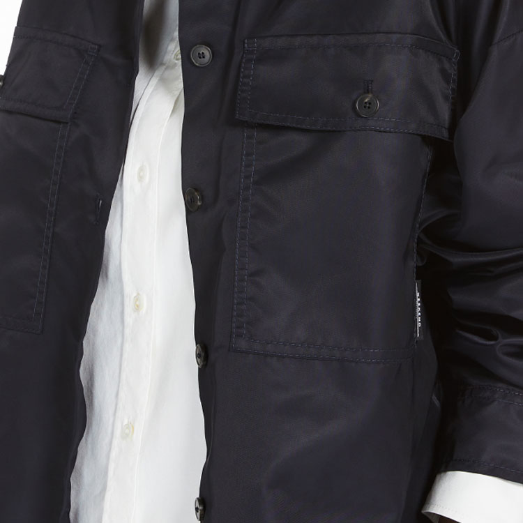 (Women) WEEKEND MaxMara  Blue Solid Long-Sleeve Shirt Jacket 5026044106 圖 7