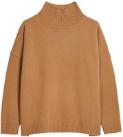 Order (W) WEEKEND MaxMara 棕色高領寬鬆針織毛衣套頭衫 5366102306003-BENITO