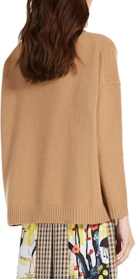 (W) 周末MaxMara棕色高领宽松针织毛衣长袖 5366102306003-BENITO Shop (W) 周末MaxMara棕色高领宽松针织毛衣长袖 5366102306003-BENITO